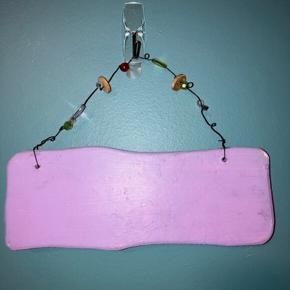 Dream girl hanging sign with hearts Y2K decor girly romantic coquette boho indie - Picture 5 of 5